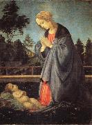 Filippino Lippi The Adoration of the Child oil painting artist